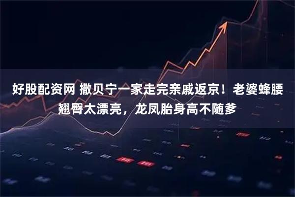 好股配资网 撒贝宁一家走完亲戚返京！老婆蜂腰翘臀太漂亮，龙凤胎身高不随爹