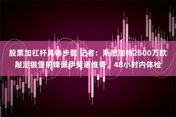 股票加杠杆具体步骤 记者：斯图加特2500万欧敲定狼堡前锋佩伊契诺维奇，48小时内体检